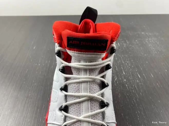 Kick Theory Air 9 Gym Retro White Red Jordan 302370-160 0621